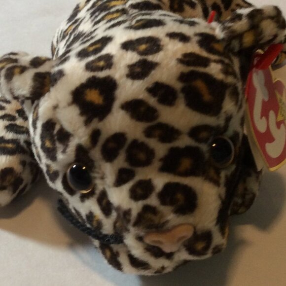 Ty Beanie Babies Collection Freckles Leopard Rare Retired Vintage 1990s - Picture 2 of 9